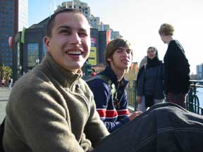 Andreas, Simon, Dalila and Kirsty