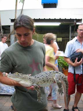Me and My Baby Crocodile