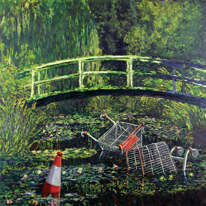 Banksy - Waterlilies